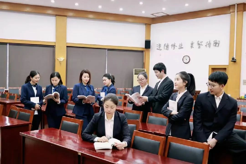 以练促学强本领 以学促行砺精兵|学院培训部开展岗位练兵活动